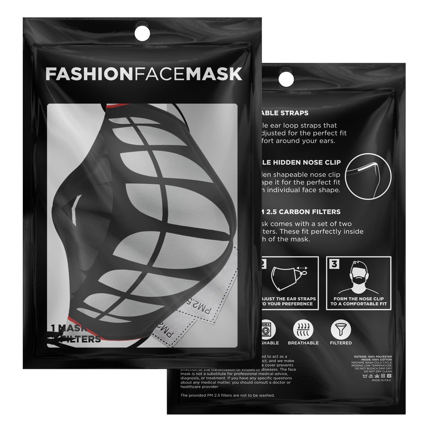 Big Bad Smile Fashion Mask