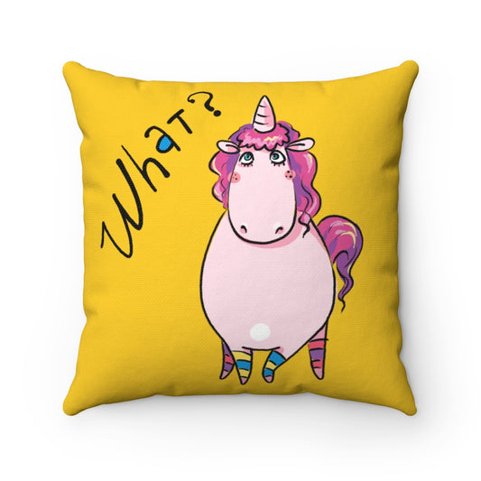 Sassy Unicorn Pillow