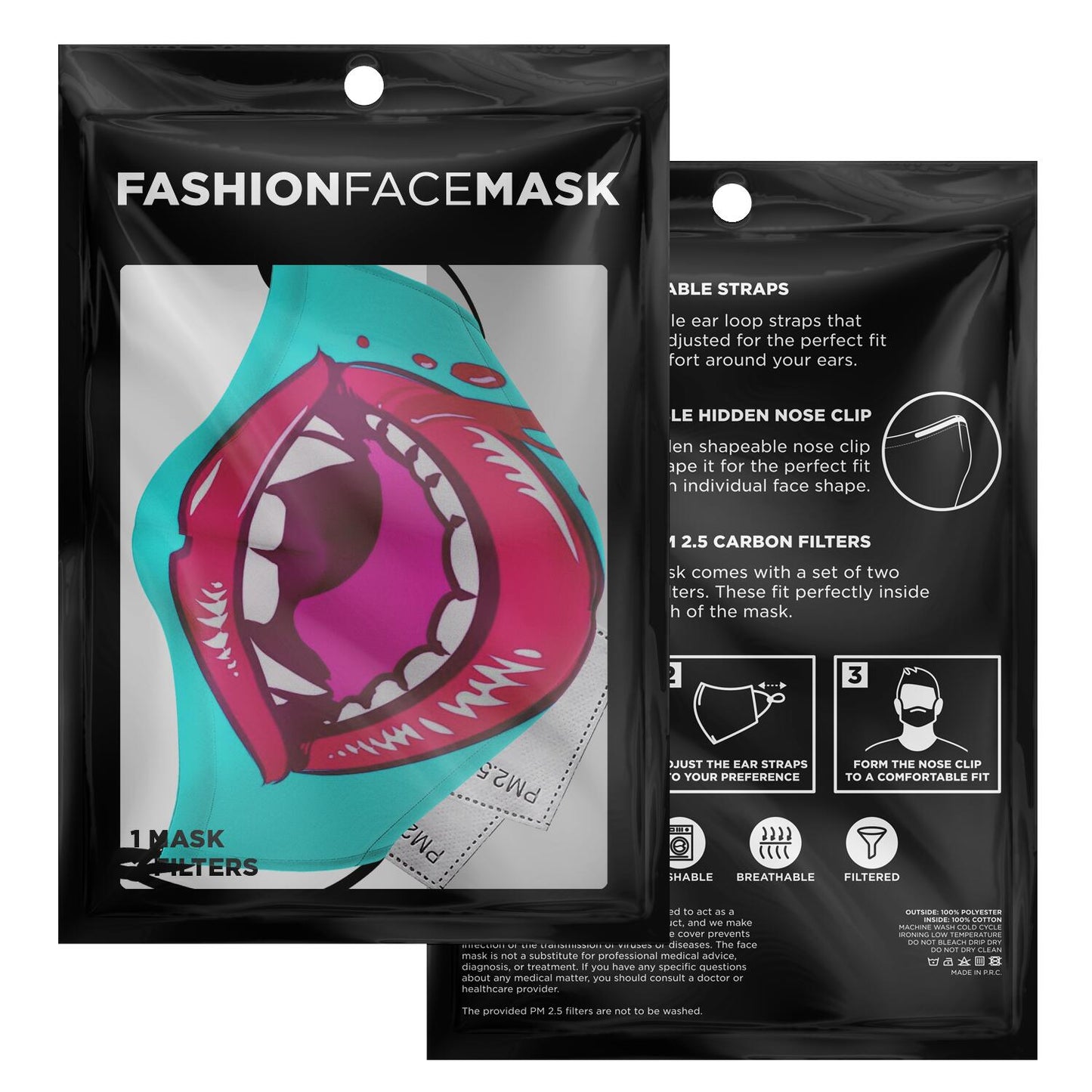 Kiss of Death Fashion Mask