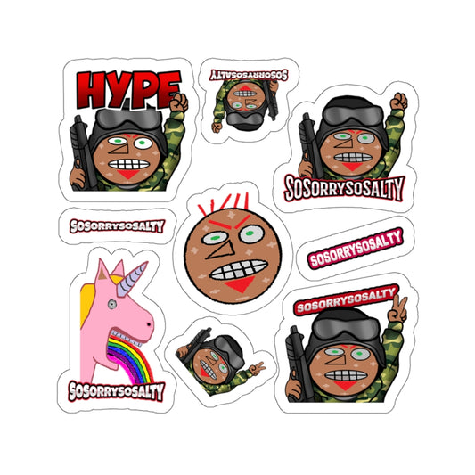 SoSorrySoSalty Classic Sticker Pack