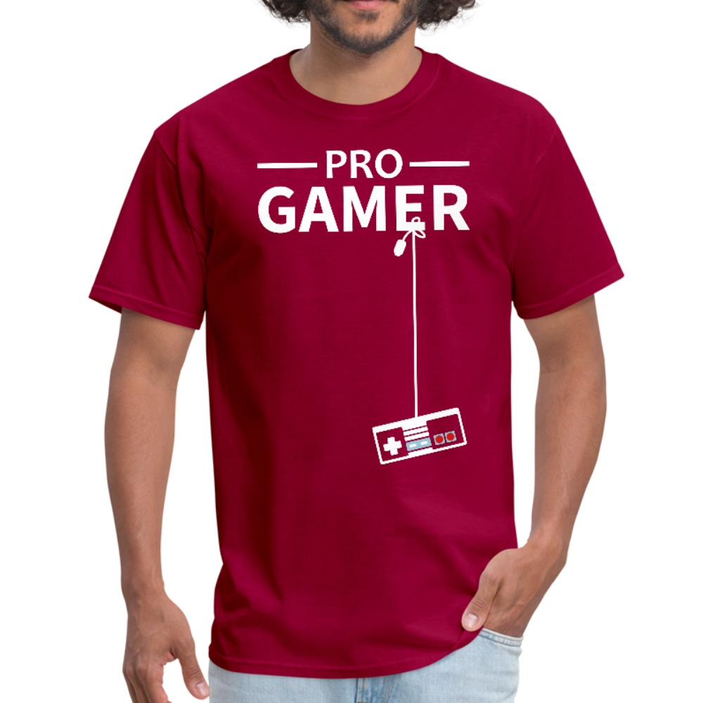 Pro Gamer Men T-Shirt - dark red