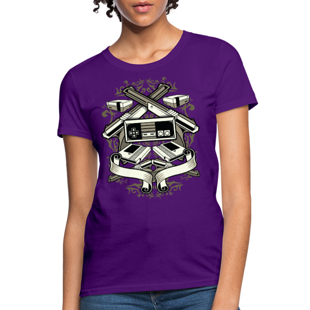 N.E.S Woman T-Shirt - purple