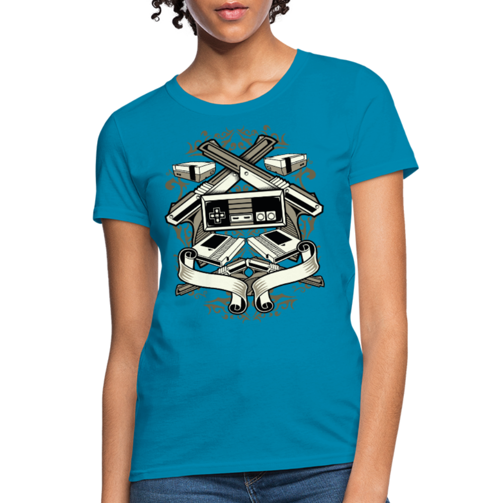 N.E.S Woman T-Shirt - turquoise