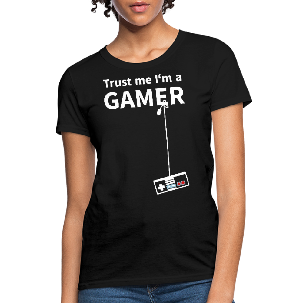 Trust the Game Women T-Shirt - black