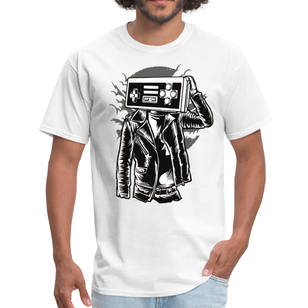 Unplugged Men T-Shirt - white