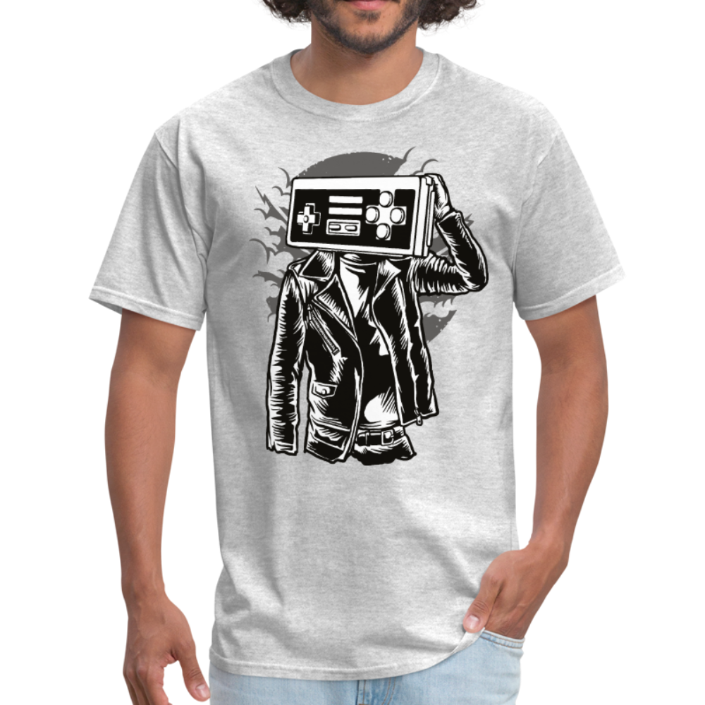 Unplugged Men T-Shirt - heather gray