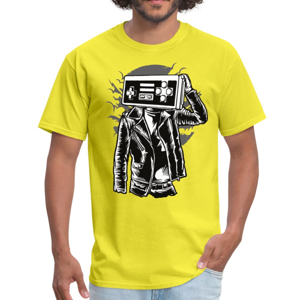 Unplugged Men T-Shirt - yellow