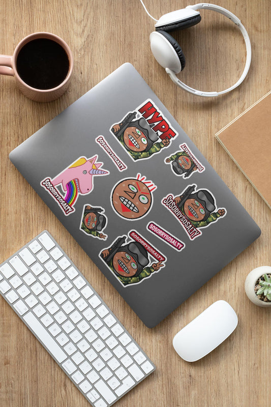 SoSorrySoSalty Classic Sticker Pack